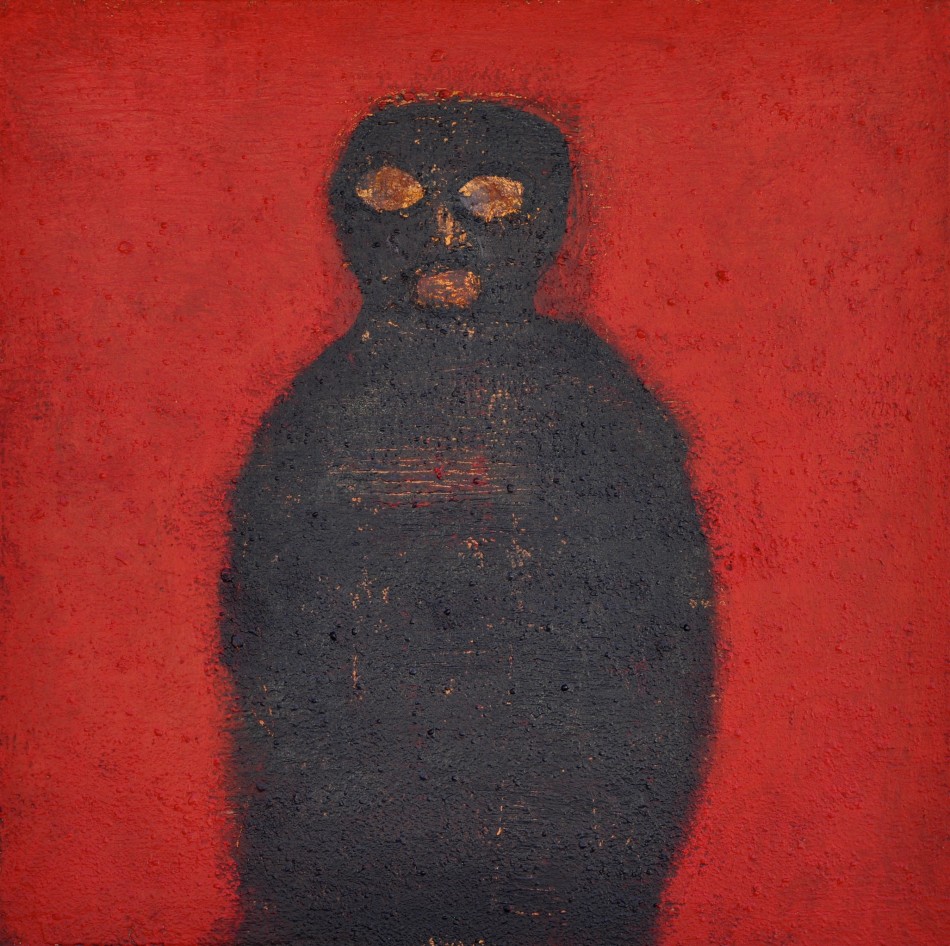 04.Looming danger II,Mixed Media on canvas,36x36",2015