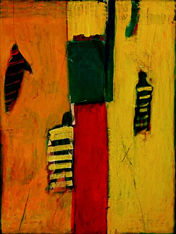 02. M.M on canvas 48x36" 1998