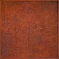 19. M.M on panel 48x48" 2005