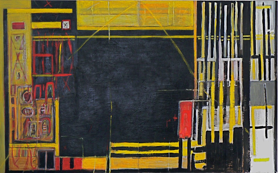 01. MM on panel 60x96" 2007