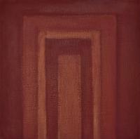 17.Red XVII Mixed Media on canvas 18x18 2012