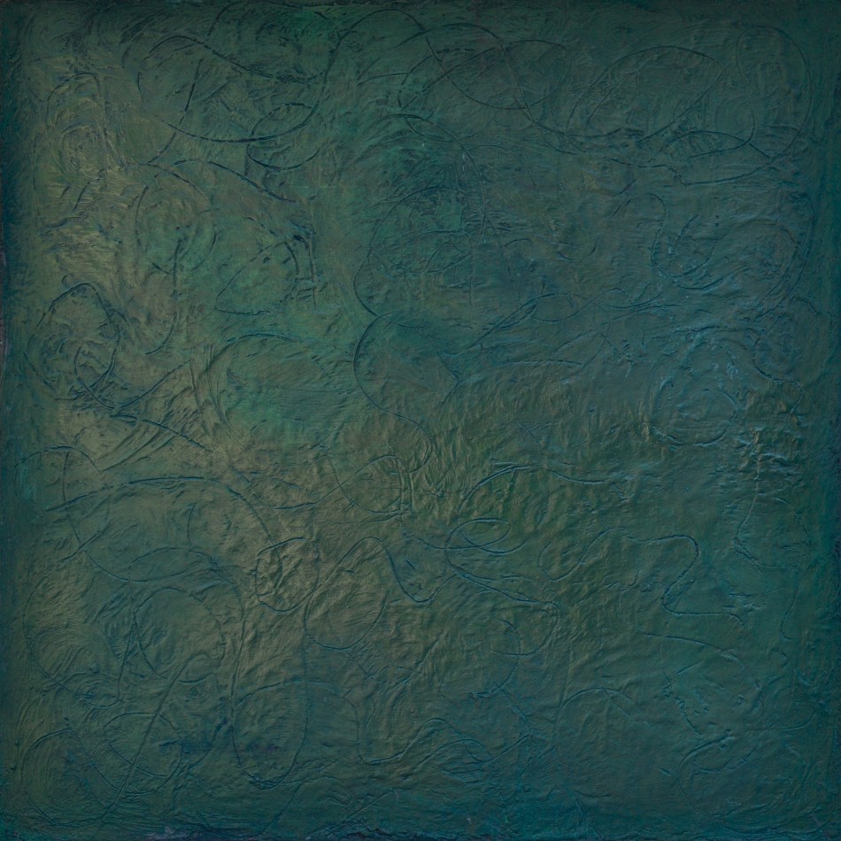Green-I-Mixed-Media-on-Canvas-30x30-in-2012