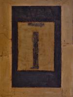 24a.Shaped-by-fire-III.Recycled-materials-on-Panel.48x36-in.2010