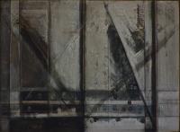 11. MM on carboard mounted on panel 22x29" 1981