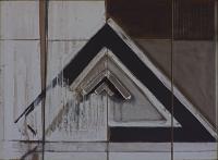 02. MM on carboard mounted on panel 22x29" 1981