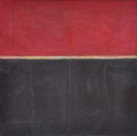 Black-and-Red-Mixed-Media-on-Canvas-36x36-in-2012